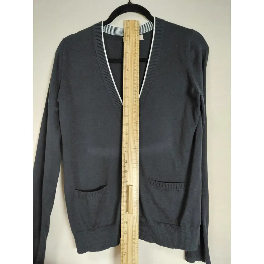 Banana Republic Pocket V-Neck Cardigan Sweater Women Size S